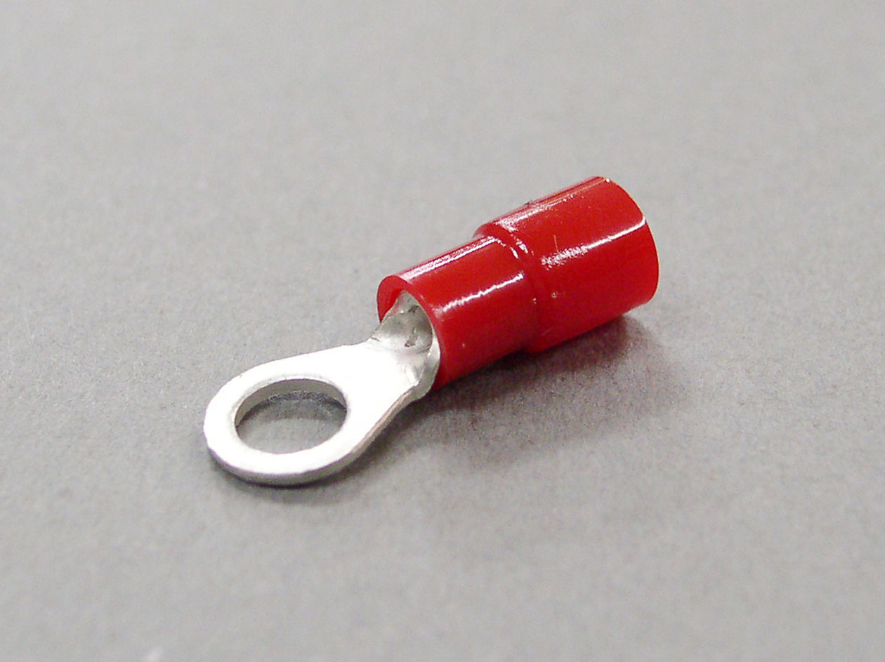 ＴＭＥＸ　環境配慮形絶縁被覆付　丸形端子　赤